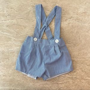 Vintage Suspender Shorts